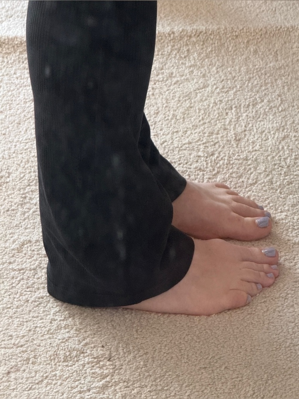 Lululemon High Rise Ribbed Mini Flare Short - Picture 5 of 6